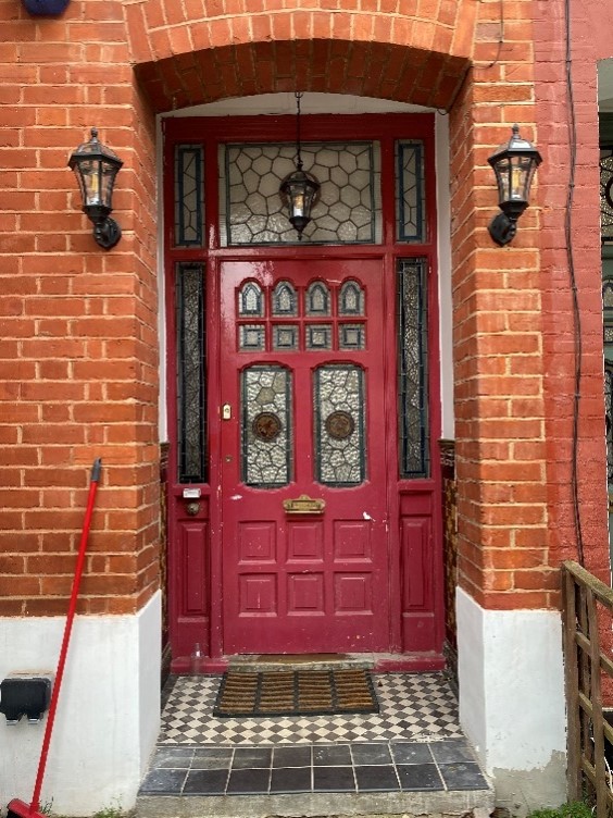 Figure 34 66 Denton Road doorway