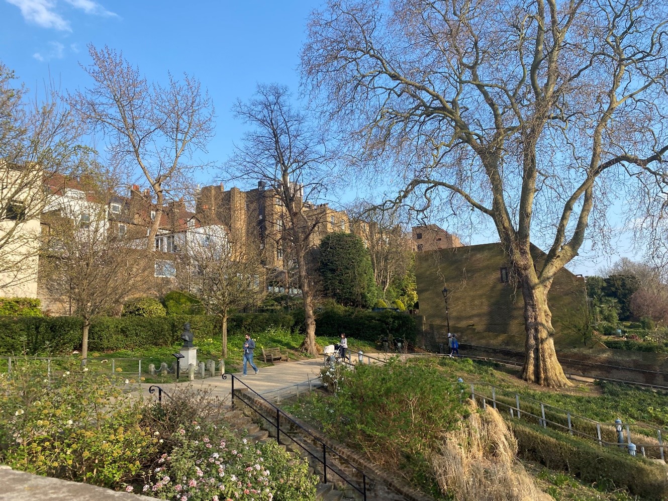 Figure 205 Upper section of Bridge House Gardens