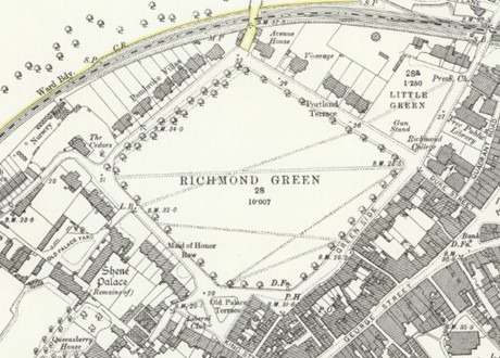 Figure 8 OS map, 1890s