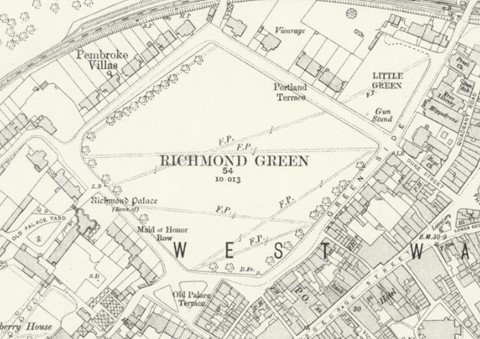 Figure 9 OS map, 1910s