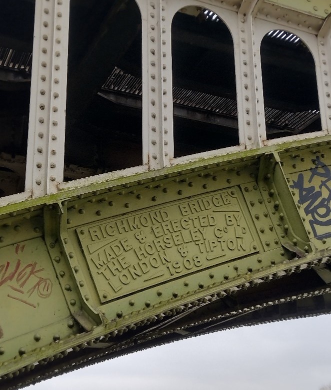 Figure 45 Detail of Richmond Railway Bridge