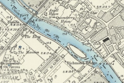Figure 6 OS map, 1890s