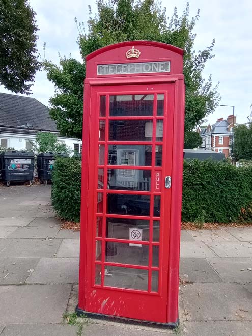 Figure 65: K6 Telephone Box at the south-western corner of The Green
