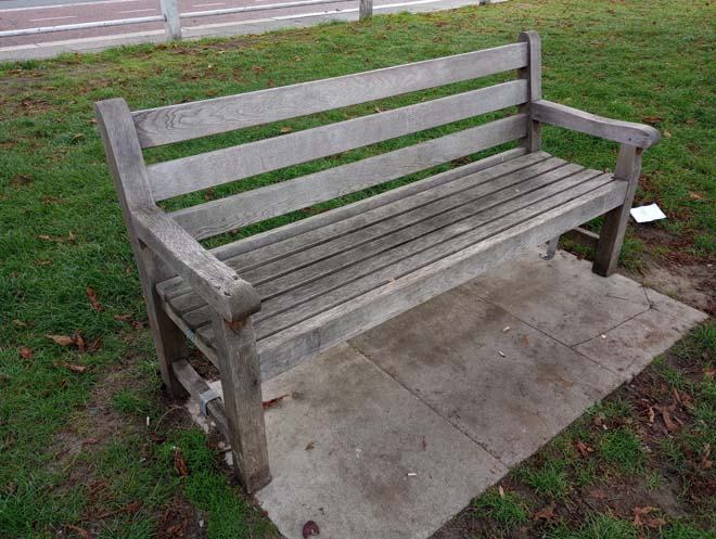 Figure 68: Bench on The Green