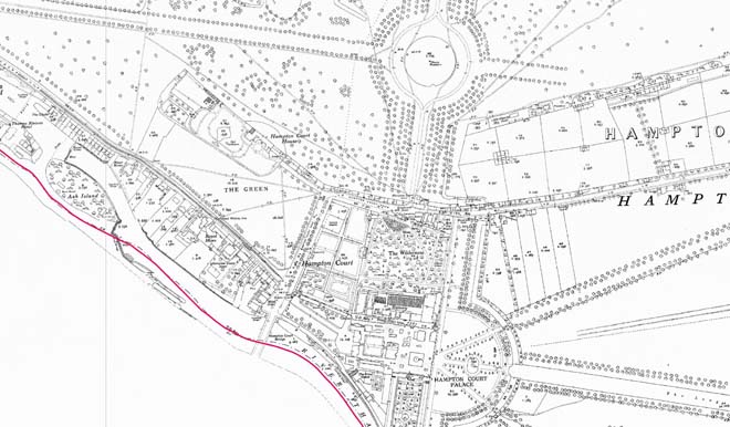 Fig. 15 1932 map, Ordnance Survey. National Library of Scotland