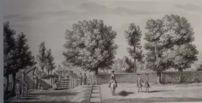 Fig. 21 Illustration of the Green, circa 1700. Yale Center for British Art, Paul Mellon Collection.