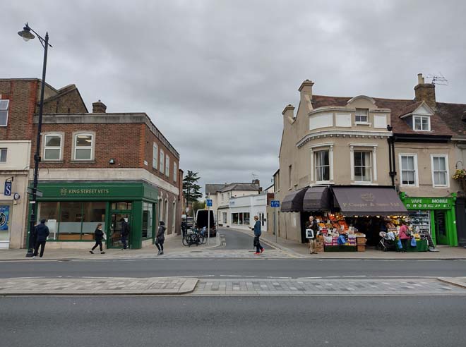 Fig. 6: Entrance to the Conservation Area from King Street