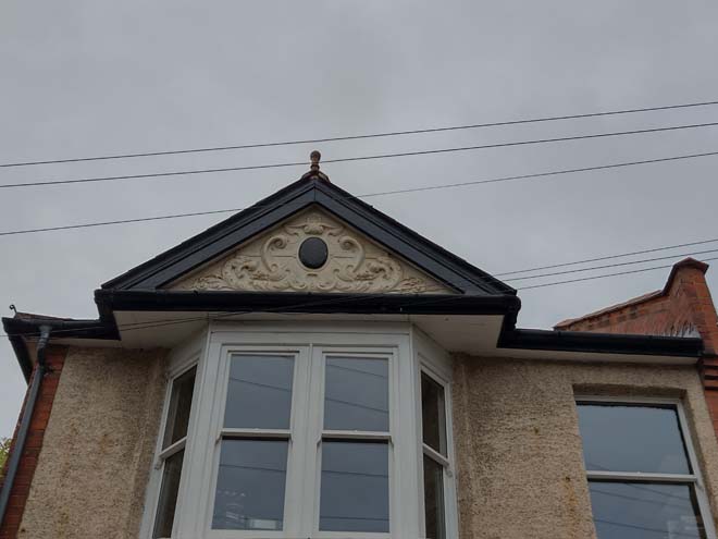 Fig. 62: Gable detail to the Edwardian terrace group
