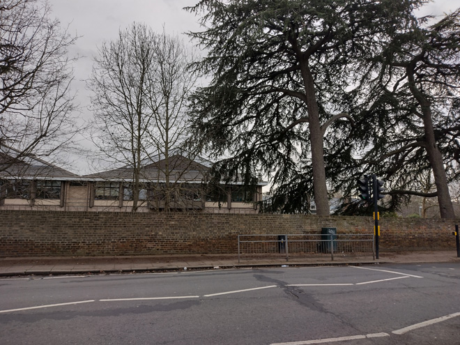 Fig. 32: View towards the schools from Richmond Road