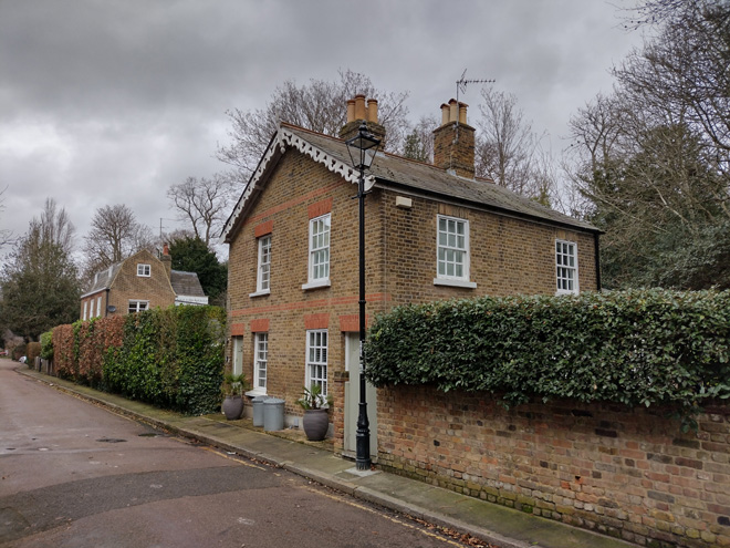 Fig. 49: Pair of 18th century cottages