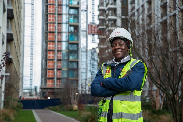 Young south Londoners with big ambitions encouraged to choose a career in construction