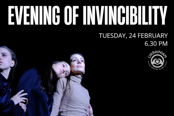Come to Ukrainian Social Club's 'Evening of Invincibility'