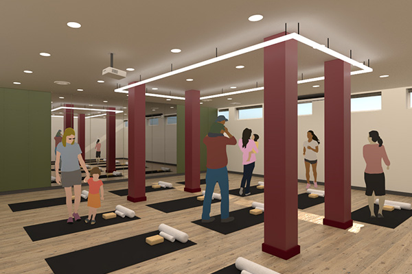 Share your ideas for the proposed new group exercise studio at Pools on the Park 