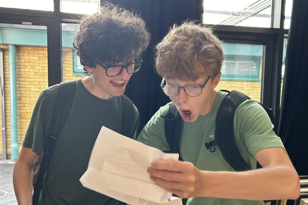 Richmond upon Thames students celebrate exam results success 
