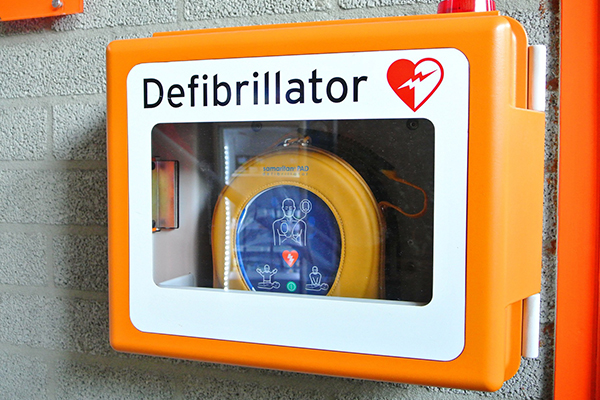 Help increase access to lifesaving heart defibrillators locally