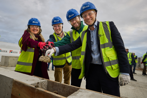 Clarendon SEND School reaches topping out milestone