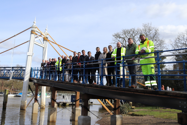 Teddington Lock footbridges future-proofed following multi-million-pound investment