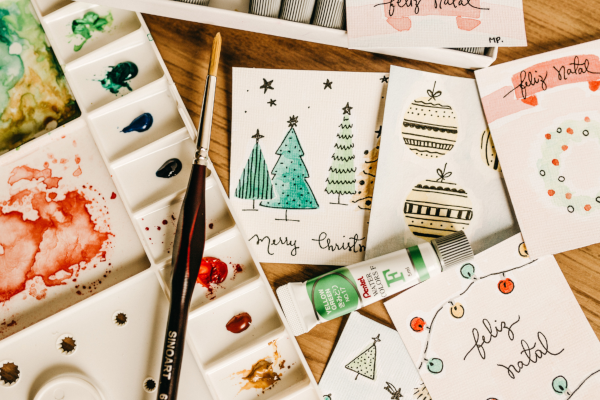 Join a Christmas Card Making Workshop