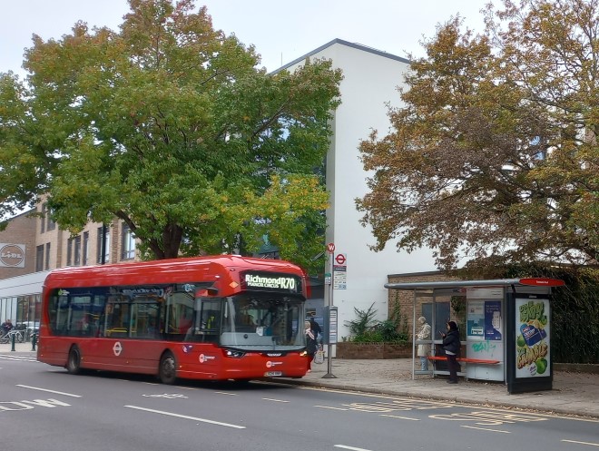 Figure 40: The bus stop in front of Ryde House