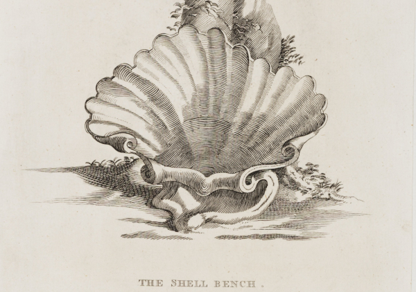 A new shell seat for Strawberry Hill House & Garden