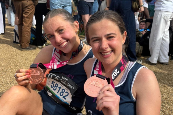 Local sisters raise over £8,000 at the London Marathon
