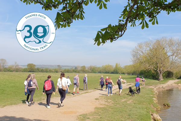 Thames Path 30th Anniversary Relay