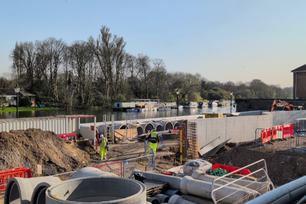 Major milestone for Twickenham Riverside as site prepared for construction