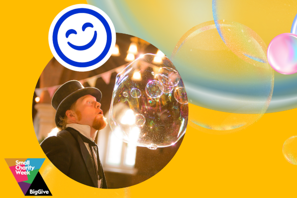 Bubble show aims to bring joy across generations and raise money for charity